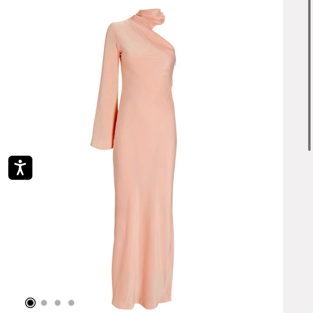 New one shoulder gown